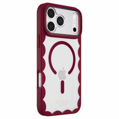 Kate Spade Scallop MagSafe Case Cherry Glaze for iPhone 18 Pro Max/17 Pro Max