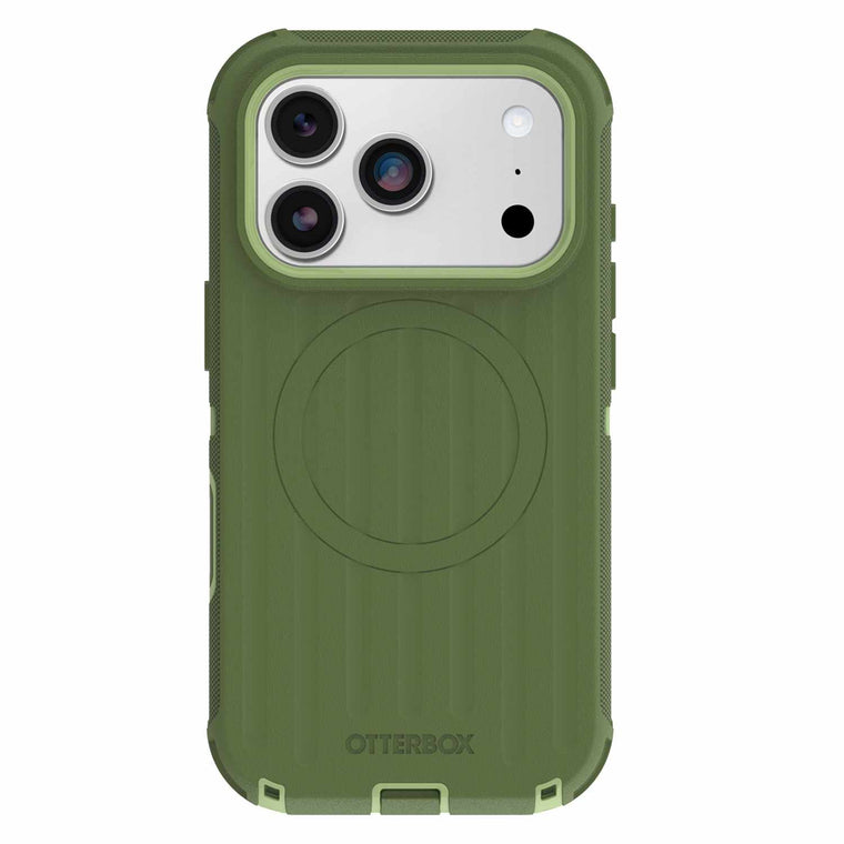 OtterBox Defender Pro MagSafe Case Halfwise Green for iPhone 18 Pro/17 Pro