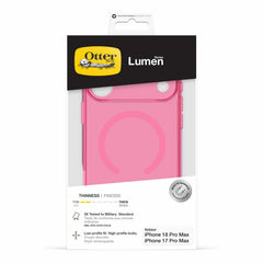 OtterBox Lumen Clear MagSafe Case Heartspur Pink for iPhone 18 Pro Max/17 Pro Max