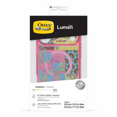 OtterBox Lumen Clear MagSafe Case Patchwork Petals for iPhone 18 Pro Max/17 Pro Max
