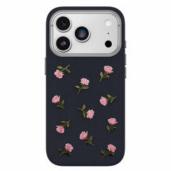 OtterBox Symmetry Cactus Leather Embroidery MagSafe Case Manor Bloom for iPhone 18 Pro/17 Pro