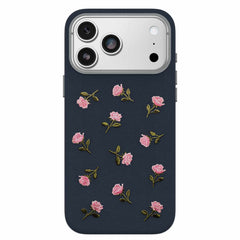 OtterBox Symmetry Cactus Leather Embroidery MagSafe Case Manor Bloom for iPhone 18 Pro Max/17 Pro Max