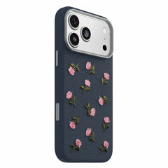 OtterBox Symmetry Cactus Leather Embroidery MagSafe Case Manor Bloom for iPhone 18 Pro Max/17 Pro Max