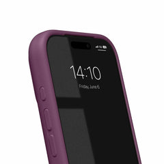 Ideal of Sweden Soft Swirl MagSafe Case Velvet Plum for iPhone 18 Pro/17 Pro