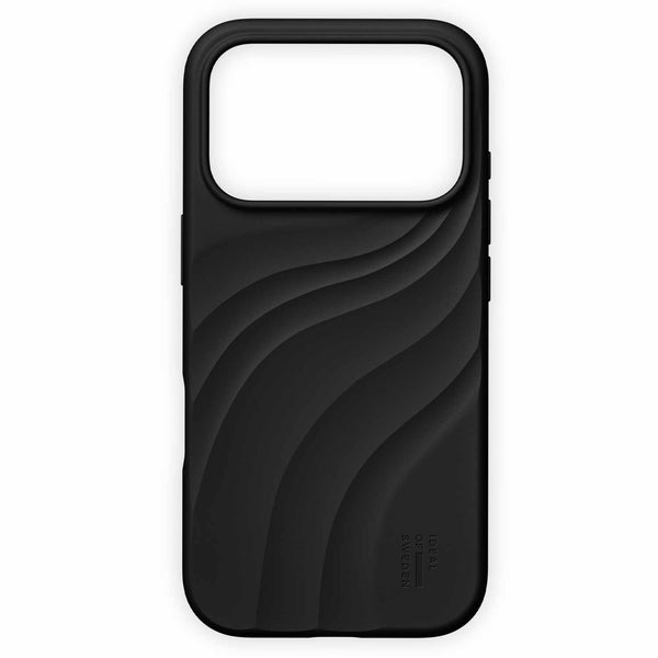 Ideal of Sweden Soft Swirl MagSafe Case Velvet Black for iPhone 18 Pro/17 Pro