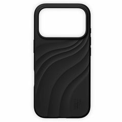 Ideal of Sweden Soft Swirl MagSafe Case Velvet Black for iPhone 18 Pro/17 Pro