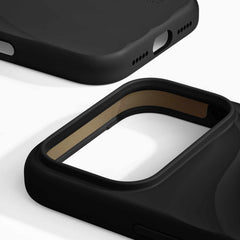 Ideal of Sweden Soft Swirl MagSafe Case Velvet Black for iPhone 18 Pro/17 Pro