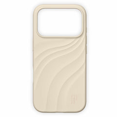 Ideal of Sweden Soft Swirl MagSafe Case Cloud Dancer for iPhone 18 Pro Max/17 Pro Max