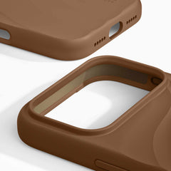 Ideal of Sweden Soft Swirl MagSafe Case Salted Caramel for iPhone 18 Pro Max/17 Pro Max