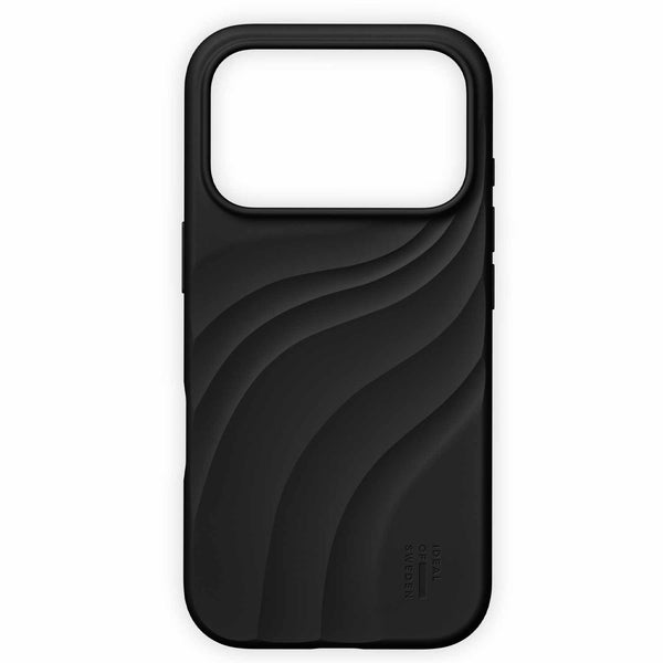 Ideal of Sweden Soft Swirl MagSafe Case Velvet Black for iPhone 18 Pro Max/17 Pro Max