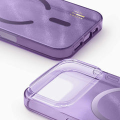 Ideal of Sweden Glitter Glow MagSafe Case Amethyst Mist for iPhone 18 Pro/17 Pro