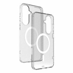 Blu Element Dropzone Rugged Glitter Case w/Magnets Clear for Samsung Galaxy S26 FE/Galaxy S25 FE