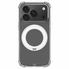 Blu Element DropZone Rugged MagSafe w/360 Degree Rotatable Kickstand Case Clear for iPhone 18 Pro/17 Pro