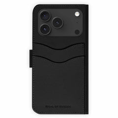 Ideal of Sweden Magnet Wallet MagSafe Case Black for iPhone 18 Pro/17 Pro