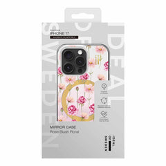 Ideal of Sweden Mirror MagSafe Case Rose Blush Floral for iPhone 17
