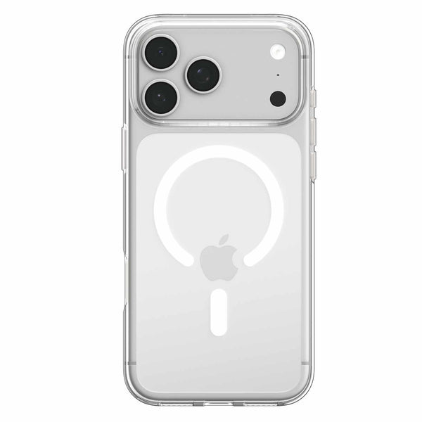 Spigen Crystal Flex MagFit Case Clear White for iPhone 18 Pro/17 Pro