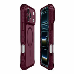 ITSKINS Hybrid_R Vapor MagSafe Case Plum for iPhone 18 Pro Max/17 Pro Max