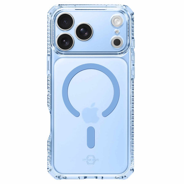 ITSKINS Hybrid_R Vapor MagSafe Case Light Blue for iPhone 18 Pro Max/17 Pro Max