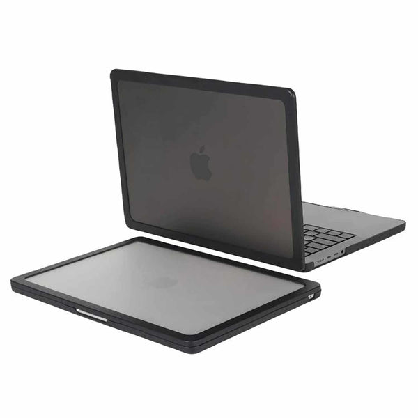 Bulk Packaging Protective Case Black for MB Air 13-inch M5 2026/M4 2025/M3 2024/M2 2022