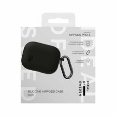 Ideal of Sweden Silicone Case Black for AirPods Pro 3