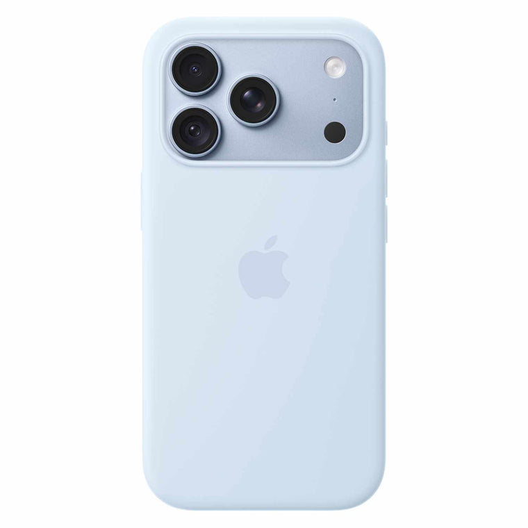 Apple Silicone Case with MagSafe Crisp Blue for iPhone 18 Pro