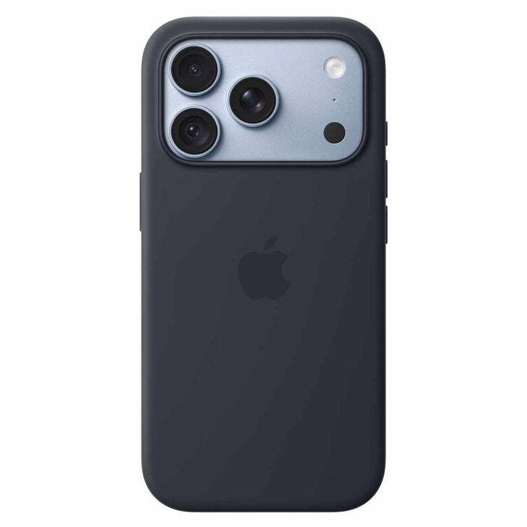 Apple Silicone Case with MagSafe Navy Blue for iPhone 18 Pro