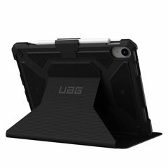 123396114040 Metropolis Folio Rugged Case iPad 11 2025 (11th Gen)/(10th Gen) Black