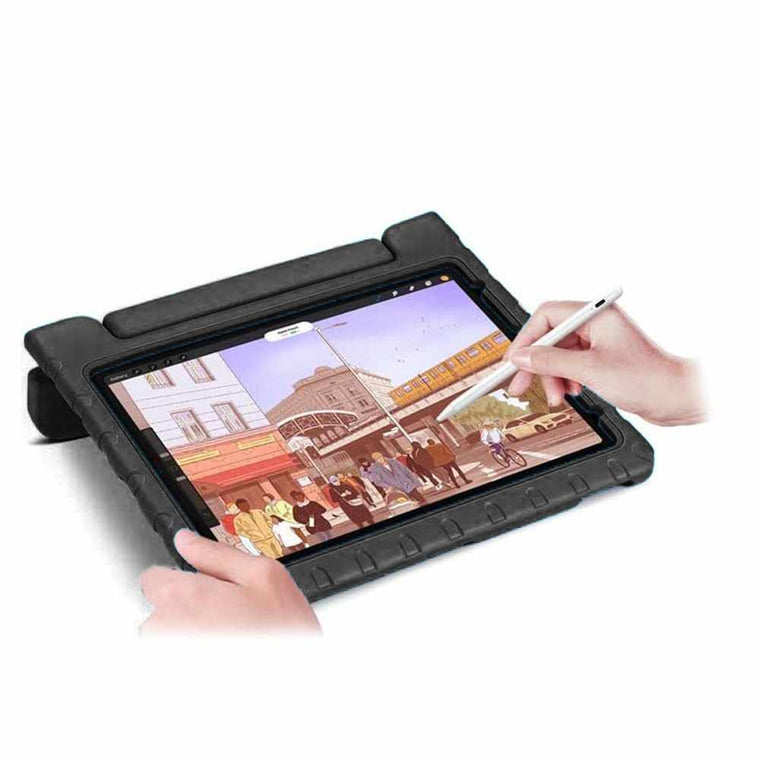 Bulk Packaging EVA Case with Handle Black for iPad 11 2025 (11th Gen)/iPad 10.9 2022 (10th Gen)