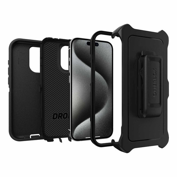 7792534 Defender Case iPhone 15 Pro Black