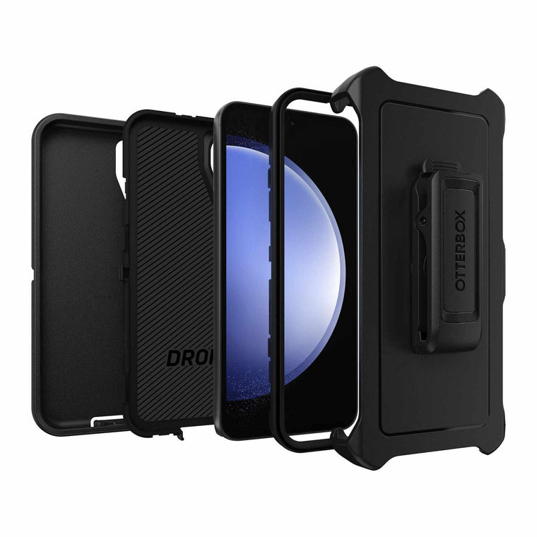 OtterBox Defender Protective Case Black for Samsung Galaxy S23 FE