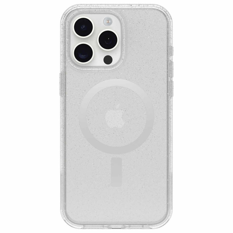 7793089 Symmetry Clear MagSafe Case iPhone 15 Pro Max Stardust