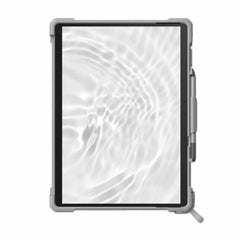 UAG Plasma w/Hand & Shoulder Strap Healthcare Case White/Gray for Microsoft Surface Pro 13-inch 12/11/10/9 in Bulk Packaging