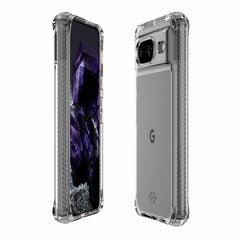 ITSKINS Hybrid_R Clear Clear Case Transparent for Google Pixel 8