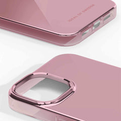 Ideal of Sweden Clear Case Mirror Pink for iPhone 15 Pro Max