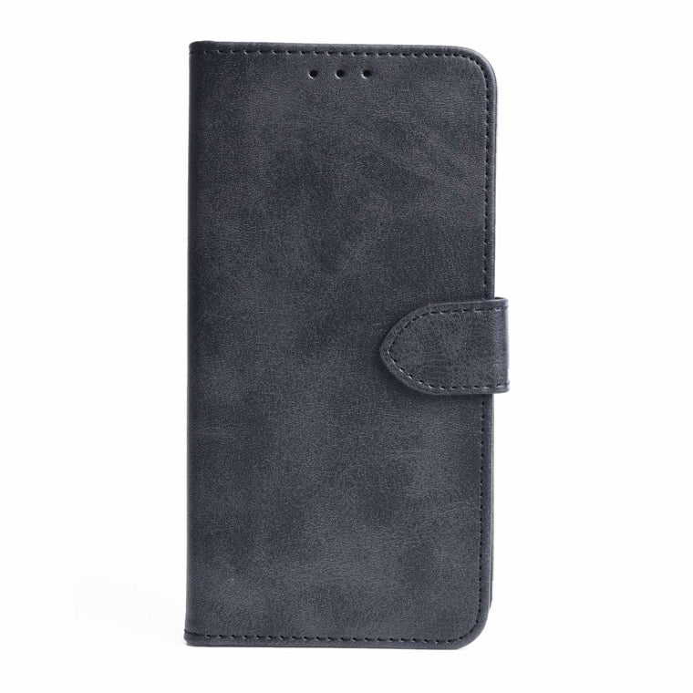 Blu Element Faux Leather Folio Case w/TPU Gelskin Black for Samsung Galaxy S23 FE