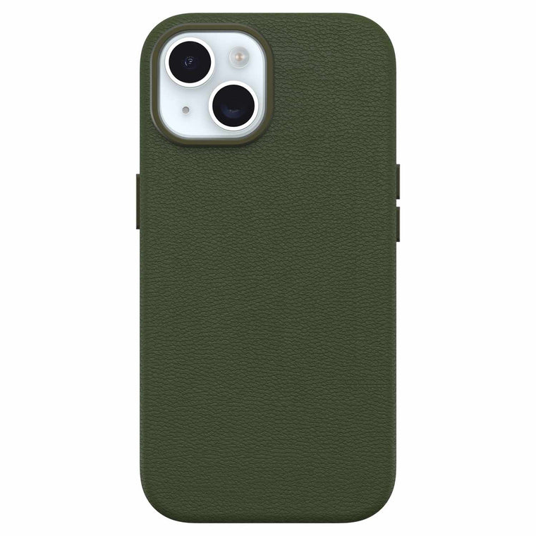 7795562 Symmetry Cactus Leather Case iPhone 15 Cactus Grove