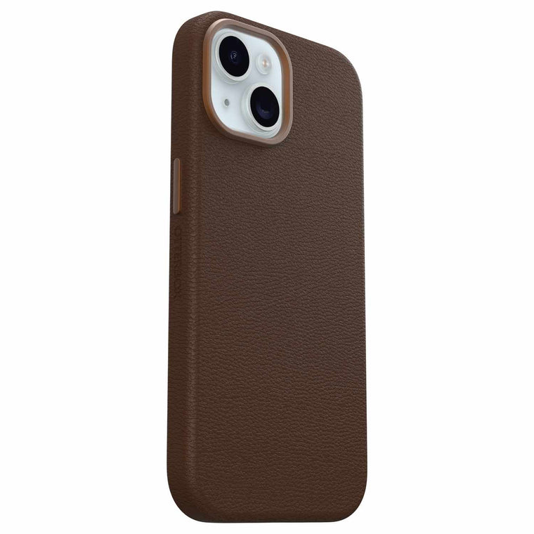 OtterBox Symmetry Protective Cactus Leather Case Rich Adobe for iPhone 15