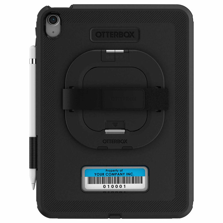 7795021 Defender Case w/Strap & Kickstand iPad 11 2025 (11th Gen)/(10th Gen) Black