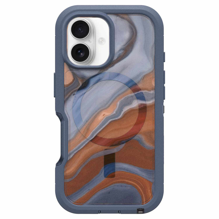 7796084 Defender XT Clear Pro Case iPhone 16 High Desert Marble