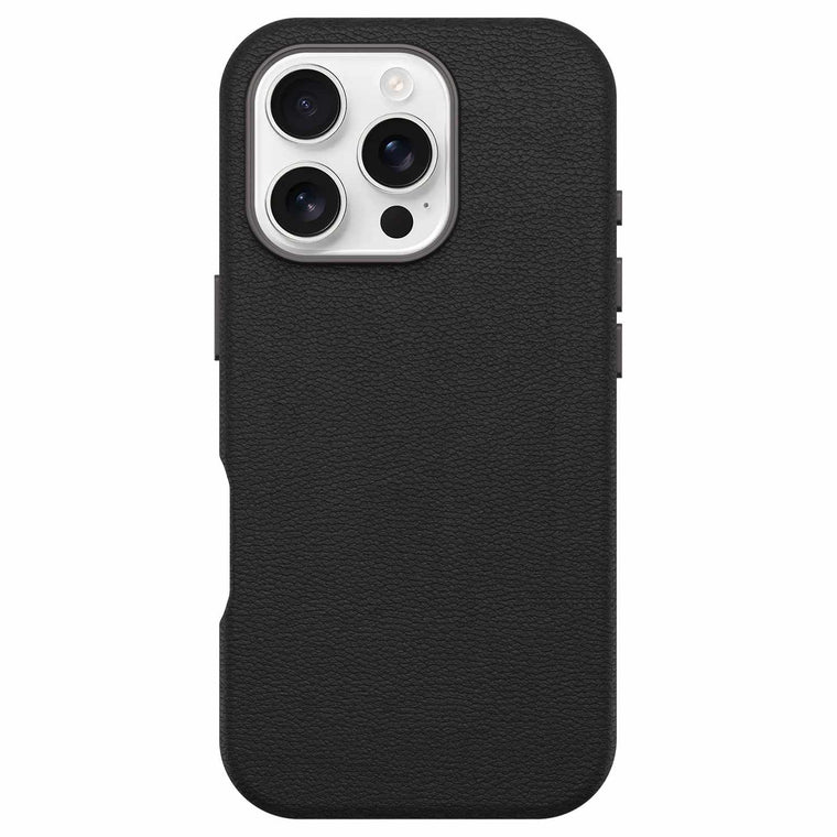 7796315 Symmetry Cactus Leather MagSafe Case iPhone 16 Pro Noir Ash