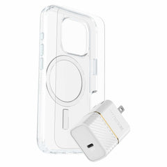 7881431 Protection+Power Kit (Symmetry Clear MagSafe w/Glass + Wall Charger 30W White) iPhone 16 Pro Clear