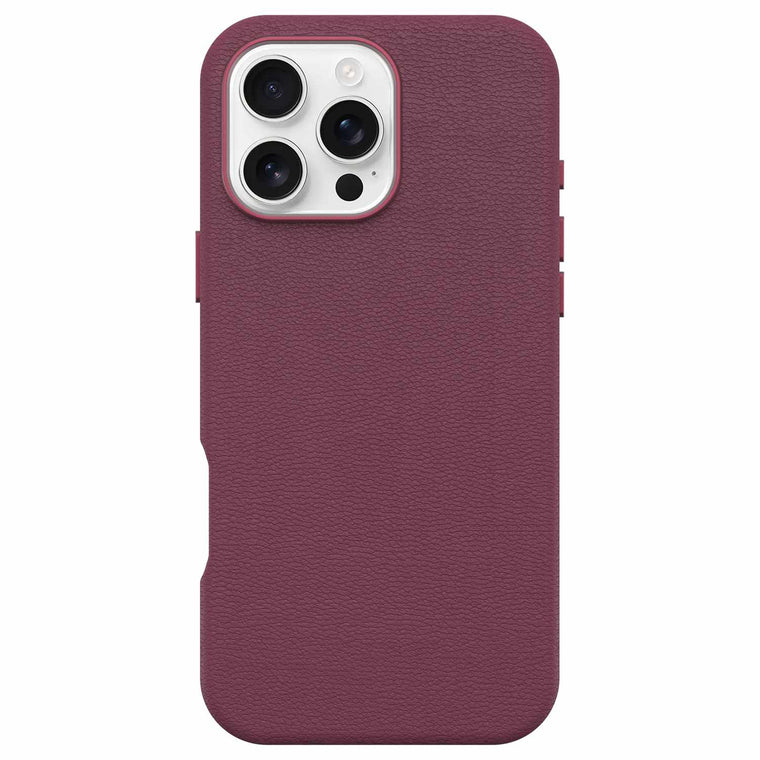 7796327 Symmetry Cactus Leather MagSafe Case iPhone 16 Pro Max Foxberry Pink