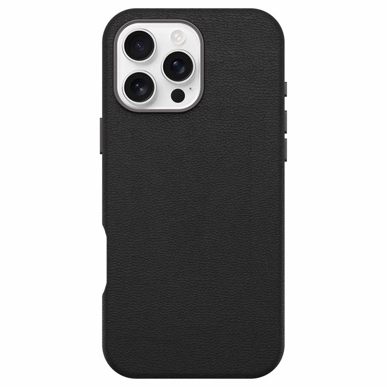 7796331 Symmetry Cactus Leather MagSafe Case iPhone 16 Pro Max Noir Ash