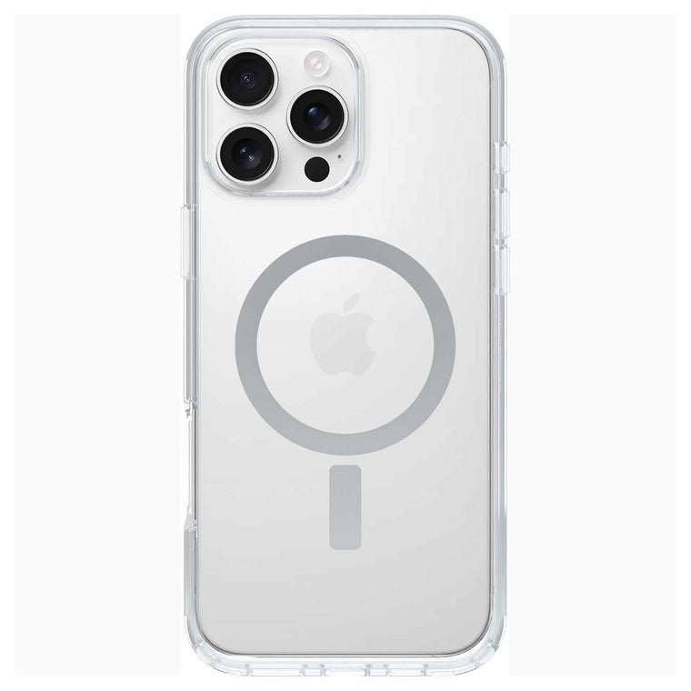 7881434 Protection+Power Kit (Symmetry Clear MagSafe w/Glass + Wall Charger 30W White) iPhone 16 Pro Max Clear
