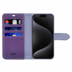 Blu Element Folio 2 in 1 Case Deep Purple for iPhone 16 Pro Max