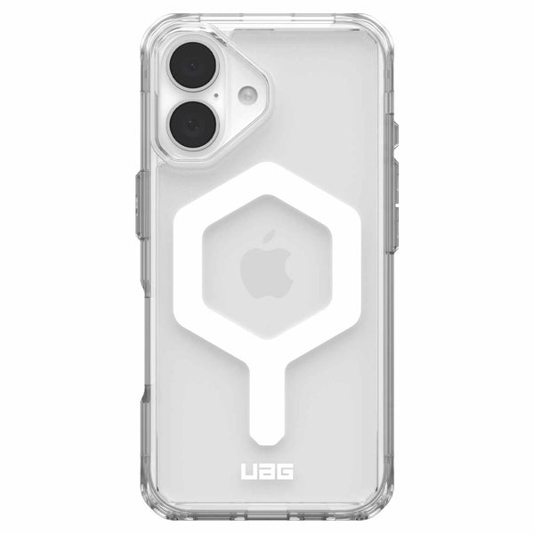 114482114341 Plyo MagSafe Rugged Case iPhone 16 Ice/White
