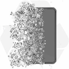 SG4FSPECMSMOK Spectrum_R Clear Case Galaxy S24 FE Smoke