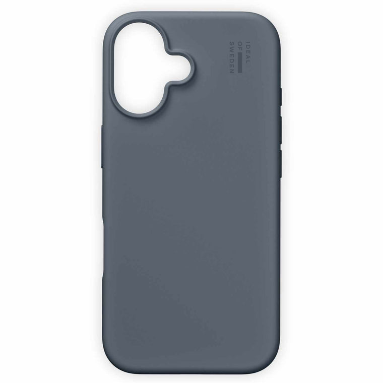 IDSICMSI2461411 Silicone Case MagSafe iPhone 16 Midnight Blue