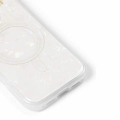 Ideal of Sweden Pearlized Case MagSafe White for iPhone 16 Pro