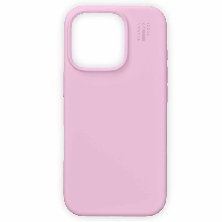 IDSICMSI2461P498 Silicone Case MagSafe iPhone 16 Pro Bubble Gum Pink